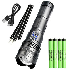 White Laser High-Power Flashlight Outdoor
