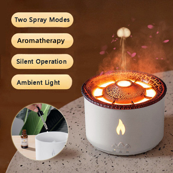 Volcano Flame Aromatherapy Humidifier