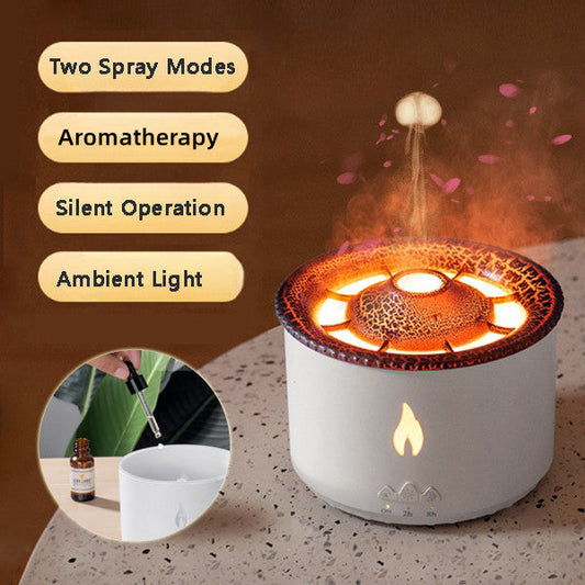 Volcano Flame Aromatherapy Humidifier