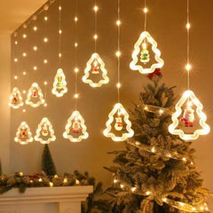 DIY Santa String Lights – Christmas Décor