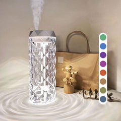 Crystal Rose Lamp Humidifier