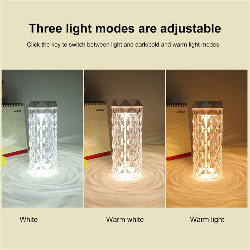 Crystal Rose Lamp Humidifier
