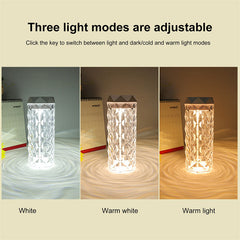 Crystal Rose Lamp Humidifier