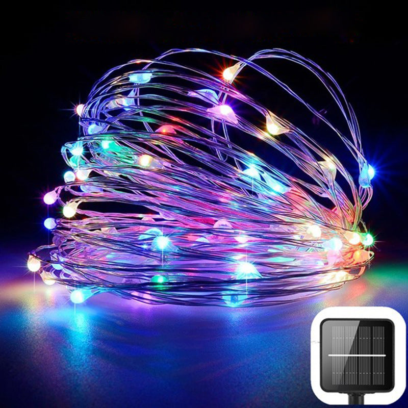 Eco-Friendly Solar-Powered LED Fairy Lights