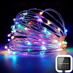 Eco-Friendly Solar-Powered LED Fairy Lights