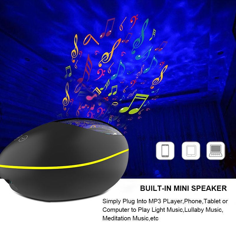 LED Galaxy Projector Ocean Wave
