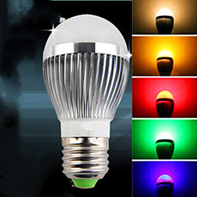 LED светлини Червено Жълто Зелено Синя Светлоцветни крушки