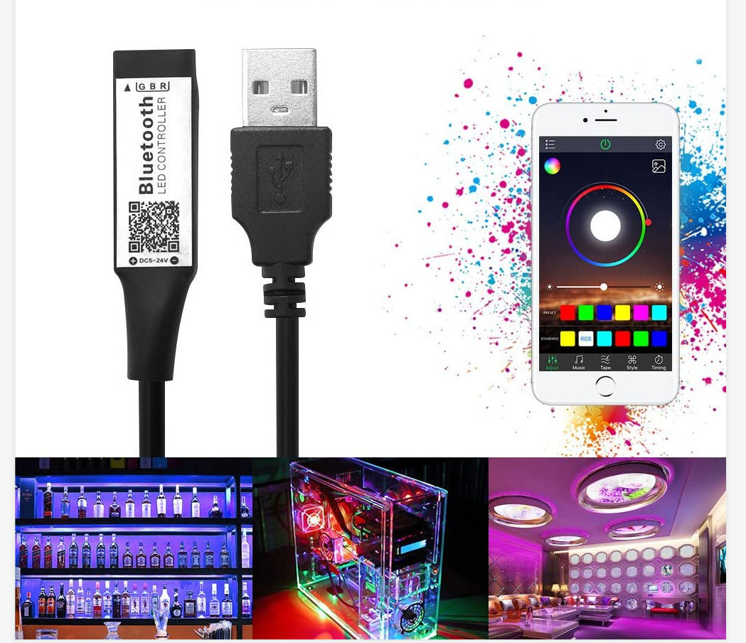 USB 5V RGB LED TV Backlight Strip, 5050 Soft Light for Screen & Room Decoration