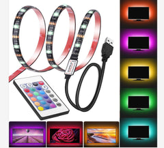 USB 5V RGB LED TV Backlight Strip, 5050 Soft Light for Screen & Room Decoration