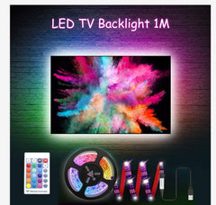 USB 5V RGB LED TV Backlight Strip, 5050 Soft Light for Screen & Room Decoration