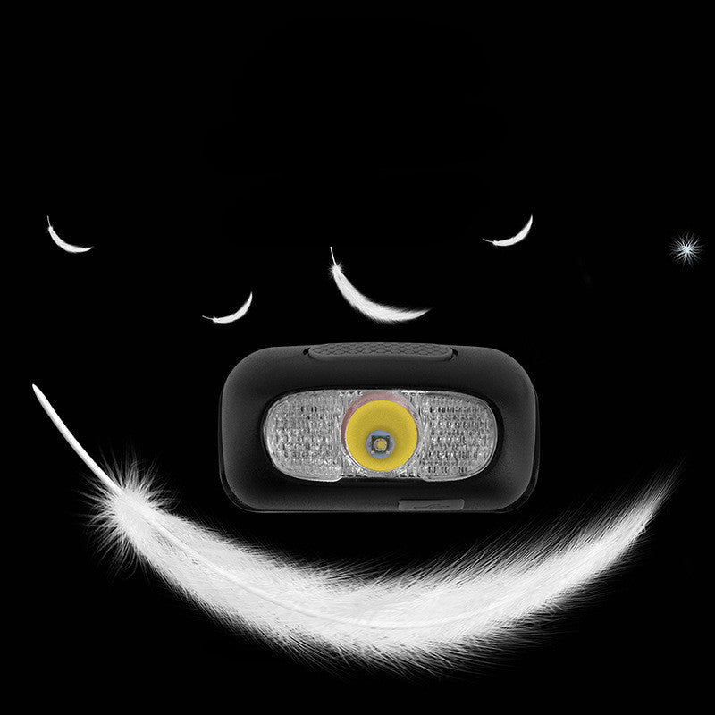 USB Charging Night Fishing Waterproof Running Headlight
