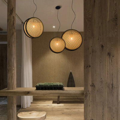 Glass Chandelier Lamp