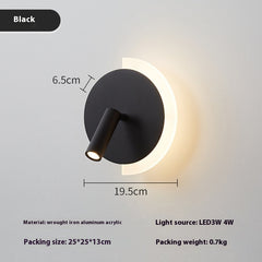 Bedroom Ambience Light Bedside Reading Wall Lamp