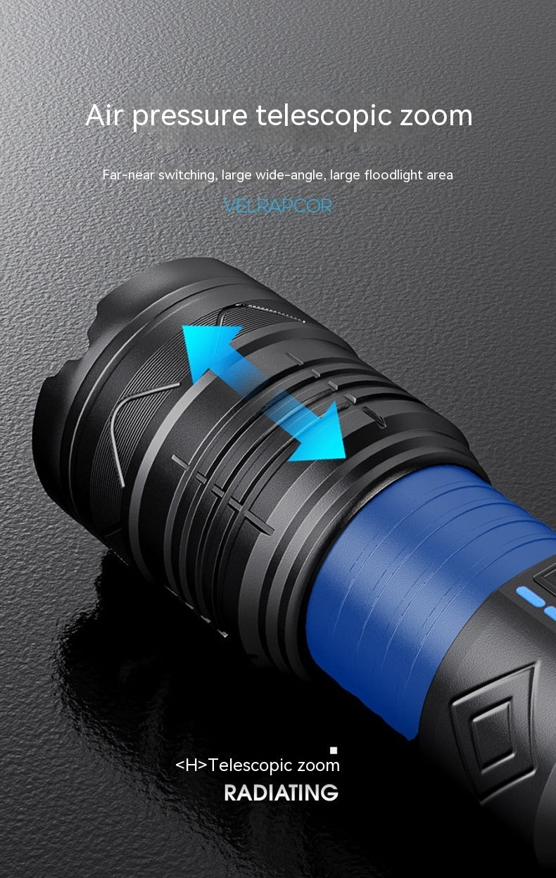 White Laser High-Power Flashlight Outdoor