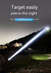 White Laser High-Power Flashlight Outdoor