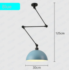 Modern Nordic Adjustable Single-Head Pendant Light
