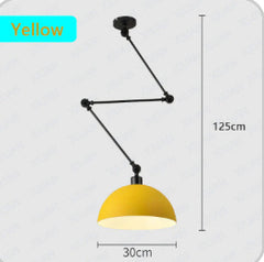 Modern Nordic Adjustable Single-Head Pendant Light