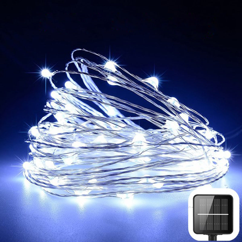 Eco-Friendly Solar-Powered LED Fairy Lights