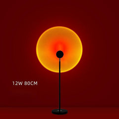 Live Broadcast Background Atmosphere Lights Sunset Sunset Lights
