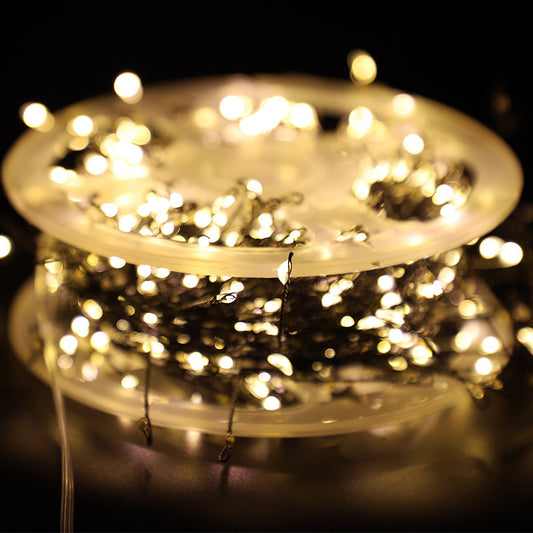 Indoor Layout Atmosphere Copper Wire Light String