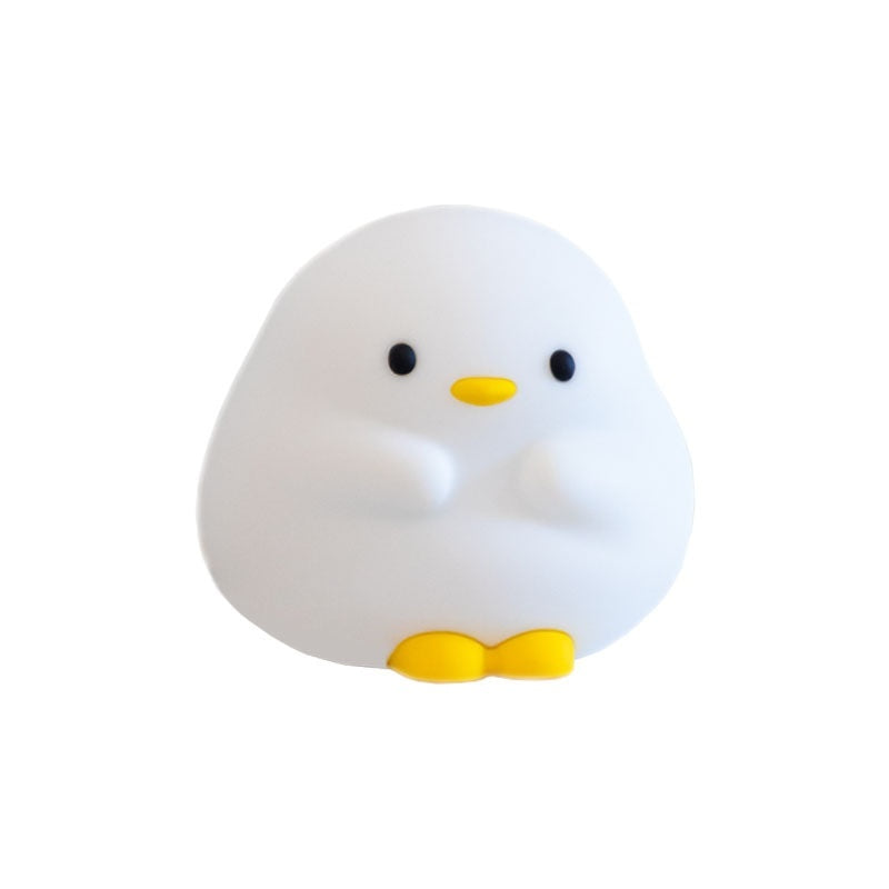 Cute Silicone Duck Night Light