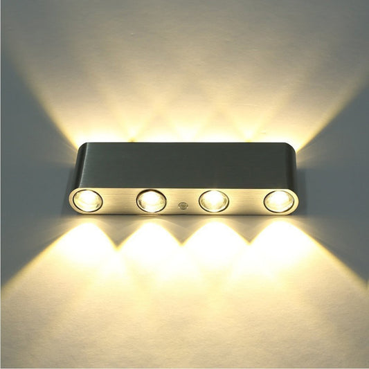 LED модерни креативни лампи за фон на коридора и телевизора