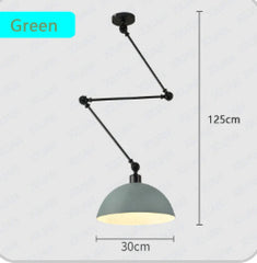 Modern Nordic Adjustable Single-Head Pendant Light