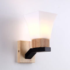 Modern Creative Household Solid Wood Lamp