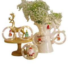 DIY Santa String Lights – Christmas Décor