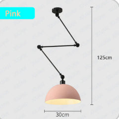 Modern Nordic Adjustable Single-Head Pendant Light