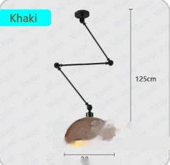 Modern Nordic Adjustable Single-Head Pendant Light