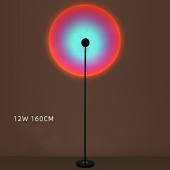 Live Broadcast Background Atmosphere Lights Sunset Sunset Lights
