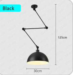 Modern Nordic Adjustable Single-Head Pendant Light