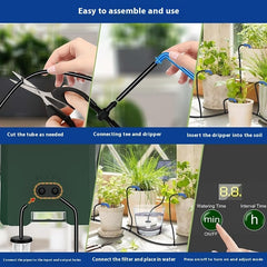 Household Portable Solar Timing Automatic Watering Device