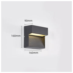 SANDIY Outdoor Wall Light Motion Sensor Sconce Lamp Waterproof Nightlight for Garden Stair Gate Porch Yard Lighting Wall Mounted