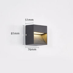 SANDIY Outdoor Wall Light Motion Sensor Sconce Lamp Waterproof Nightlight for Garden Stair Gate Porch Yard Lighting Wall Mounted