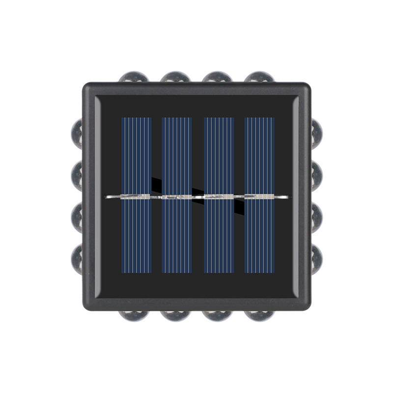 Solar Wall Spotlight With Convex Mirror