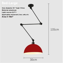 Modern Nordic Adjustable Single-Head Pendant Light