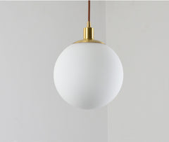 Chandelier Bedroom Bedside Glass Round Spherical Lamps