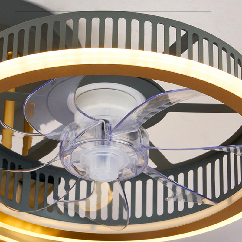 Childrens Aircraft Light Fan Lamp