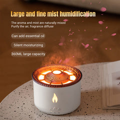 Volcano Flame Aromatherapy Humidifier